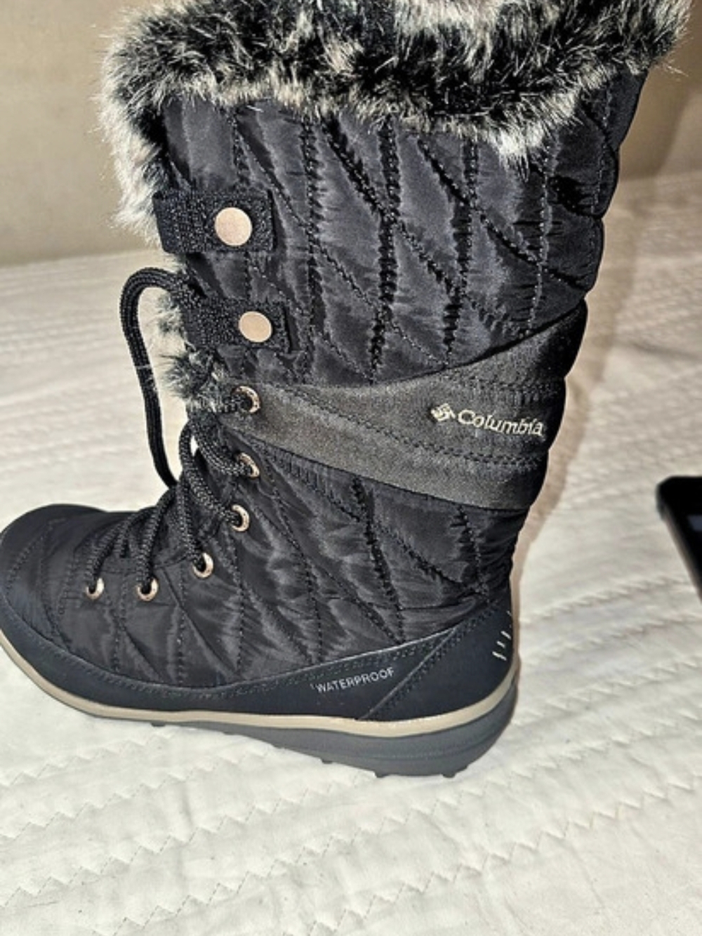 Columbia Minx Mid III Black Winter Boots